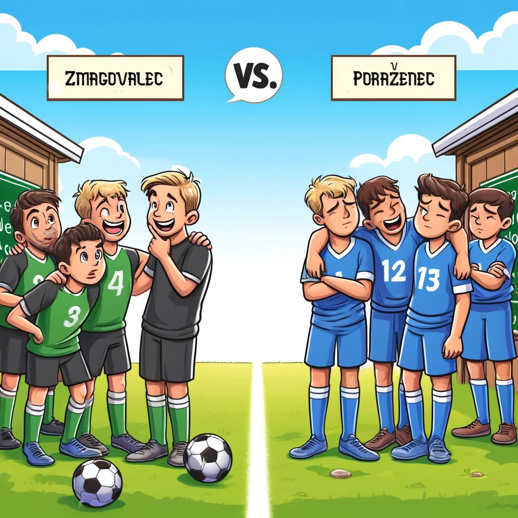 Med zmago in porazom: naučimo otroke ceniti pot do uspeha